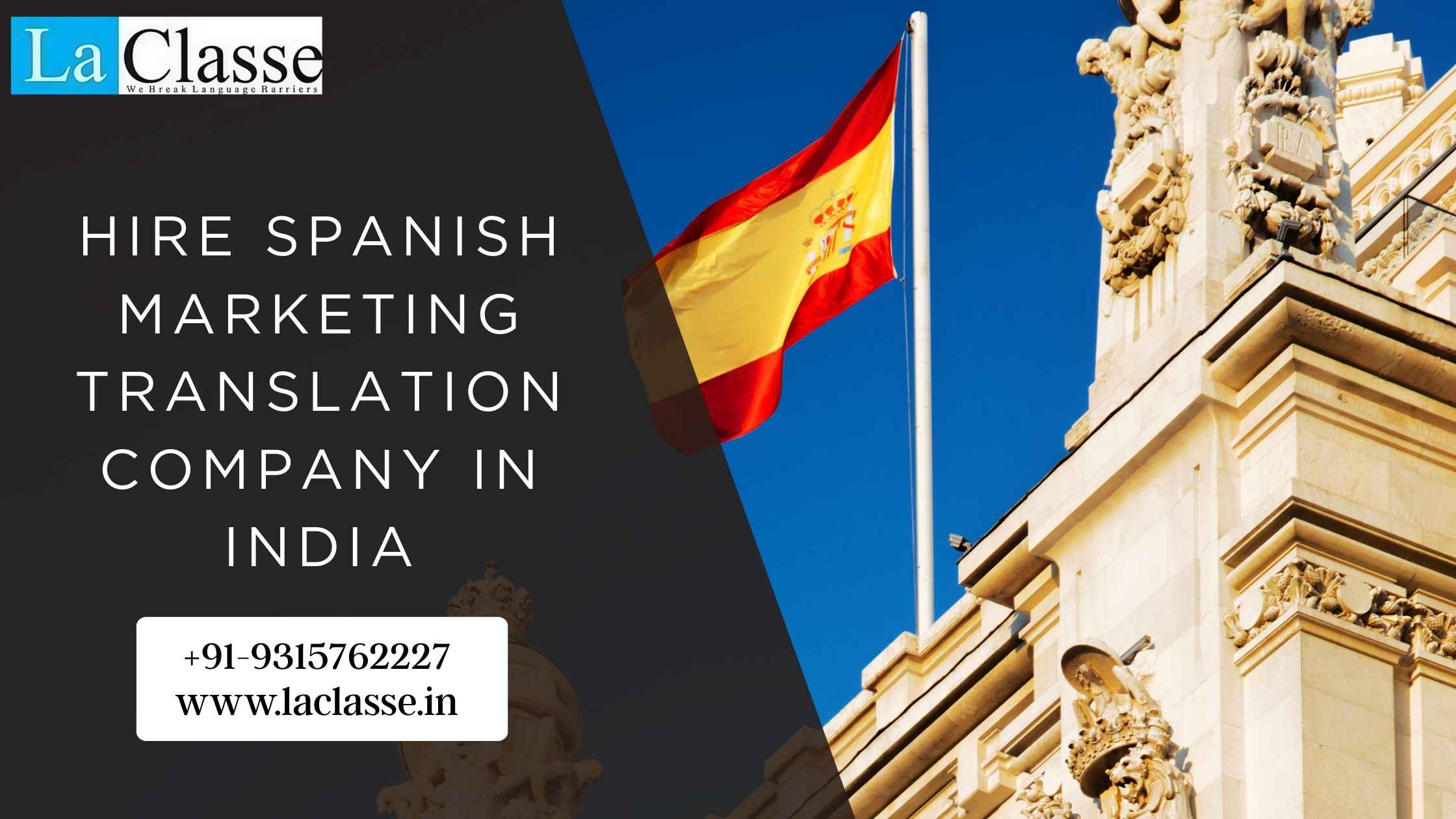 Hire Spanish Marketing Translation Company in India